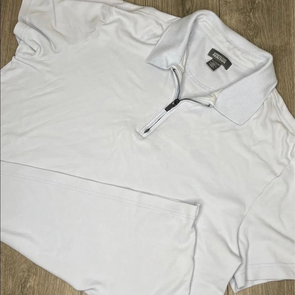 Kenneth Cole light Blue Polo Men’s Top XL